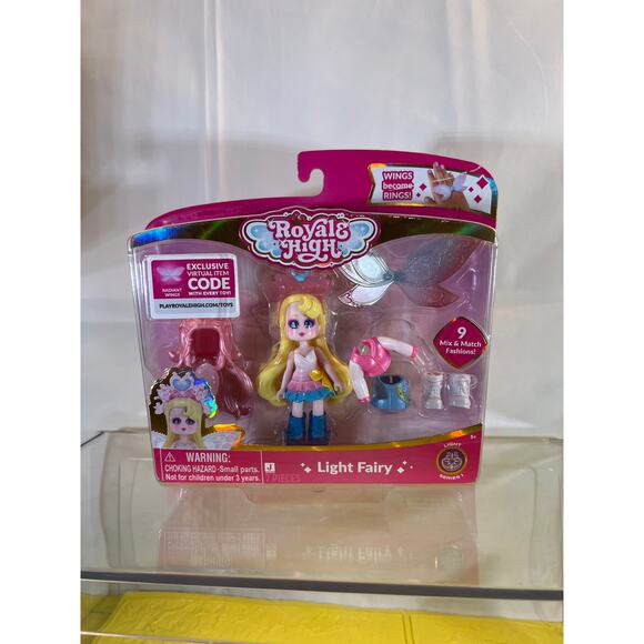 NEW Royale High 3 Light Fairy Fashion Accessories Virtual Item Code Included - Picture 1 of 6